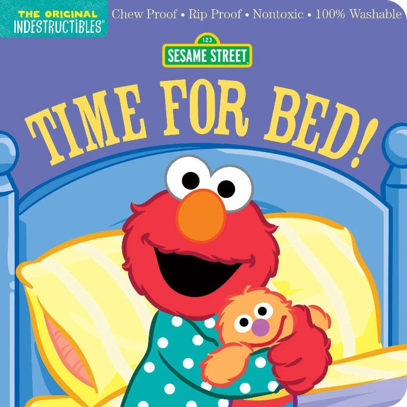 Indestructibles Indestructible Books Default INDESTRUCTIBLES: Sesame Street: Time for Bed!