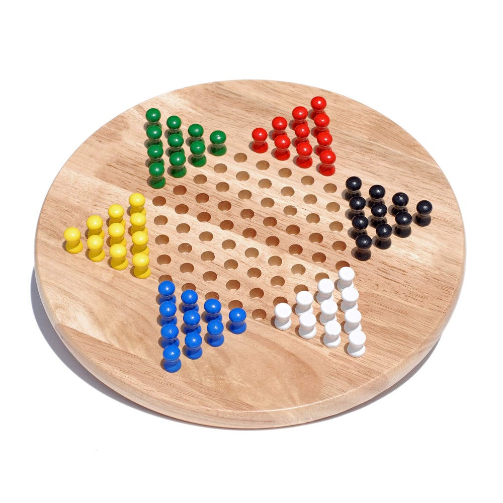 Intex Entertainment Strategy Games Wooden Chinese Checkers