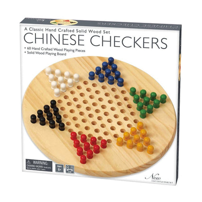 Intex Entertainment Strategy Games Wooden Chinese Checkers