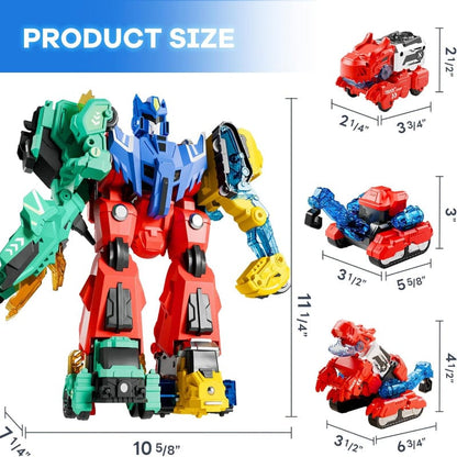 iPlay iLearn Construction Magno-Bot Dino Squad