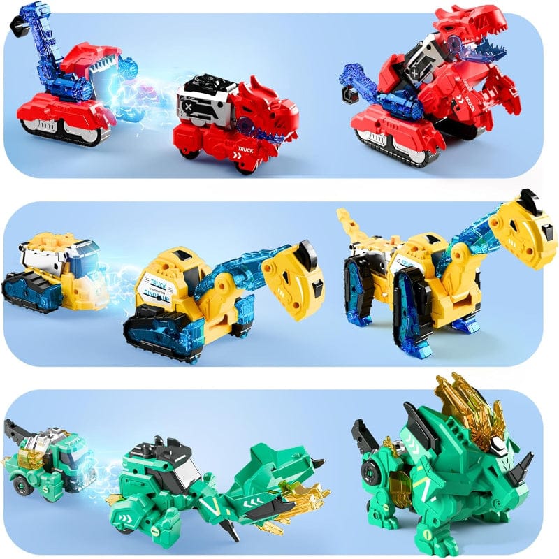 iPlay iLearn Construction Magno-Bot Dino Squad