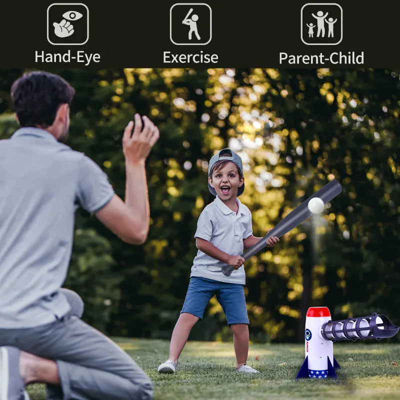 iPlay iLearn Physical Play Baseball Rocket Pitch