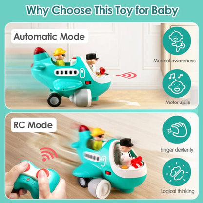 iPlay iLearn Remote Controlled Toys RC Baby Plane