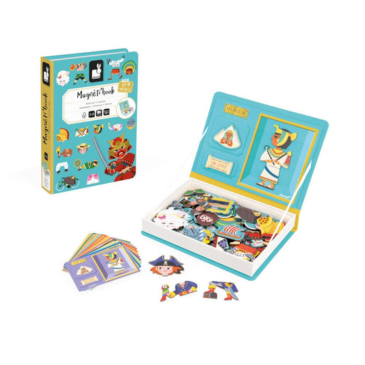 Janod Educational Play Default Magneti'Book - History