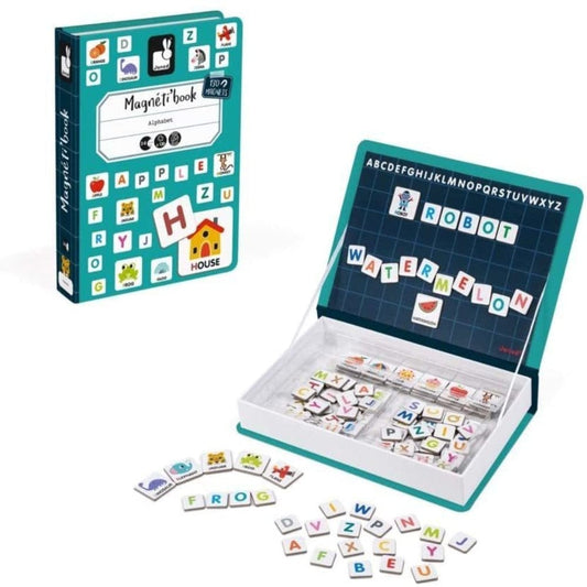 Janod Educational Play Magnetibook - English Alphabet