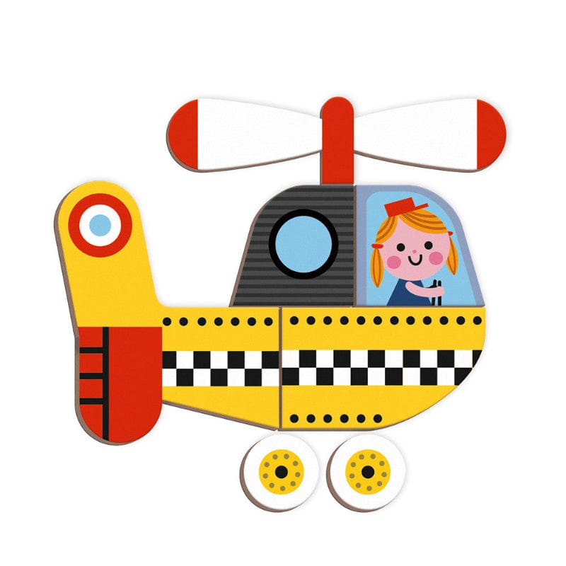 Janod Magnetic Building Sets Magneti'Book - Racers