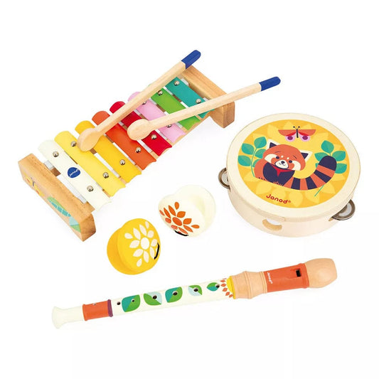 Janod Music Default Musical Forest Instrument Set