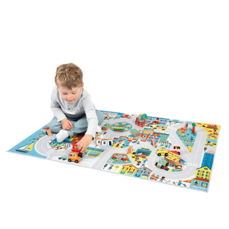 Janod Playmats HOLIDAY Crossroads City Play Mat