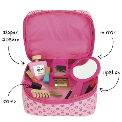 Janod Pretend Little Miss Vanity Case soft bag