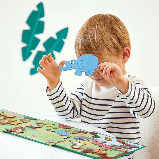 Janod Pretend Play Default Magneti'Stories - African Animals