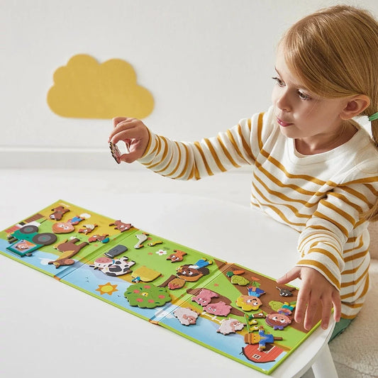 Janod Pretend Play Default Magneti'Stories - The Farm