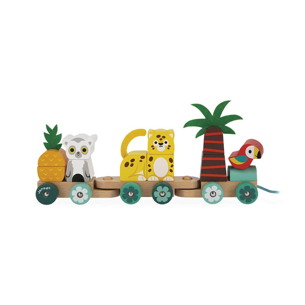 Janod Pull-Along Toys Default Tropik Pull Along Tropical Train