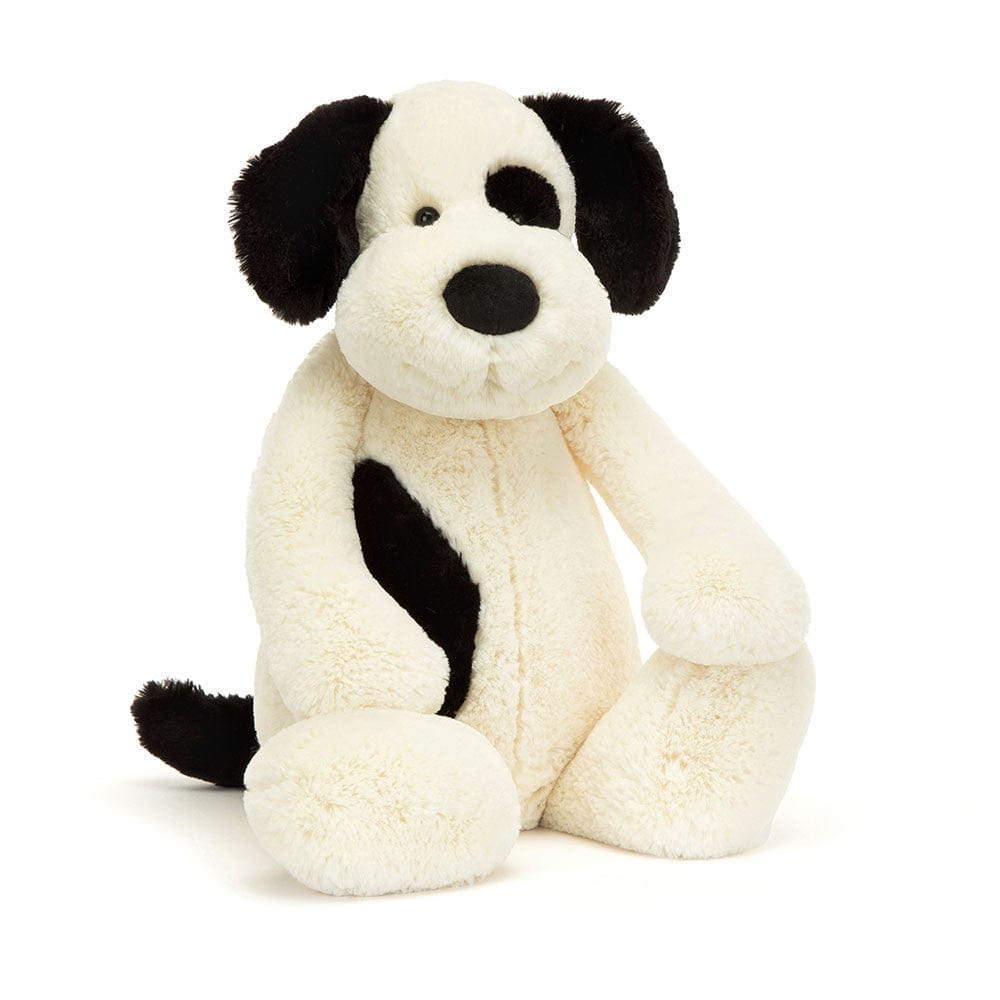 Jellycat Default Default Bashful Black & Cream Puppy (Huge)