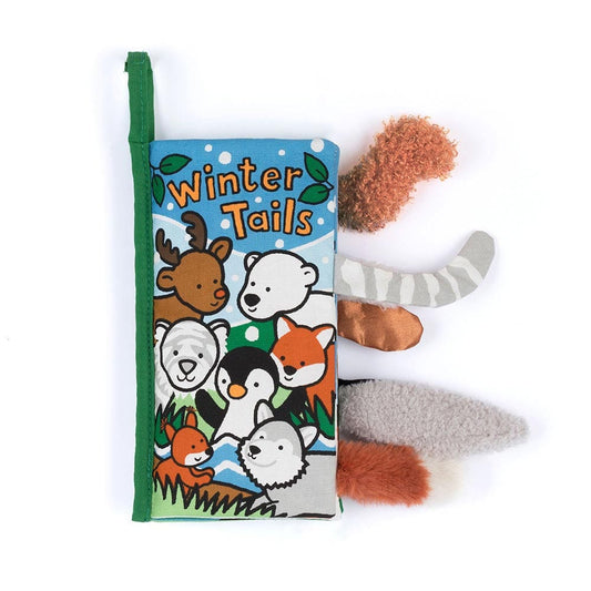 Jellycat Plush Baby Default Winter Tails Soft Activity Book