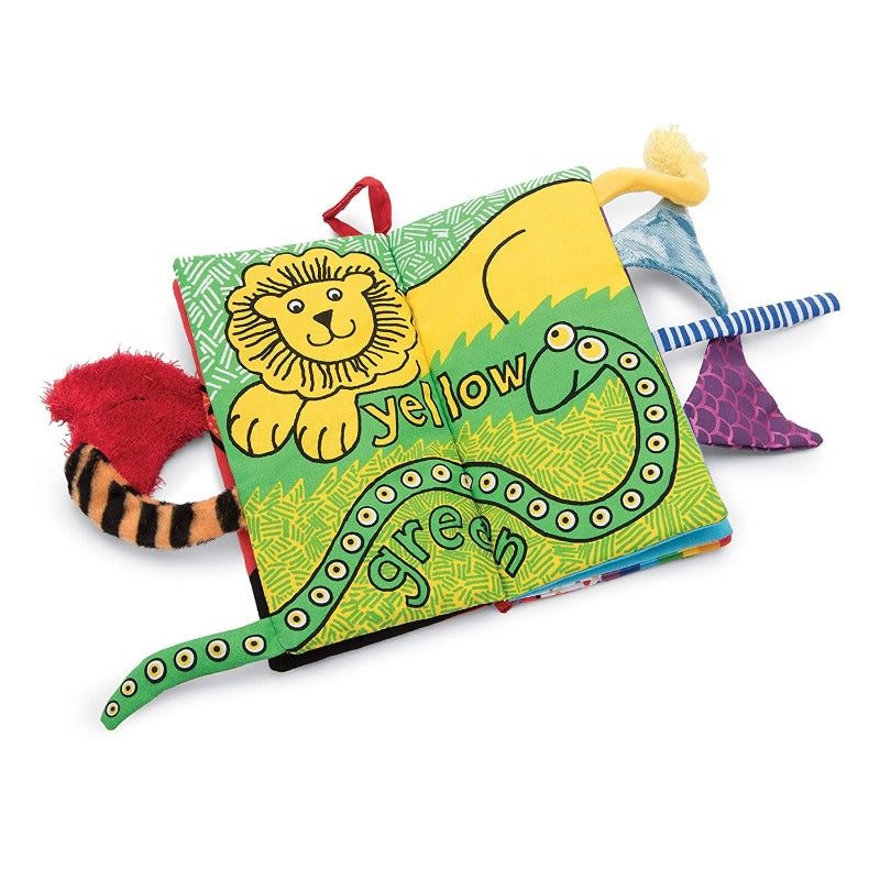 Jellycat Plush Baby Rainbow Tails Activity Book