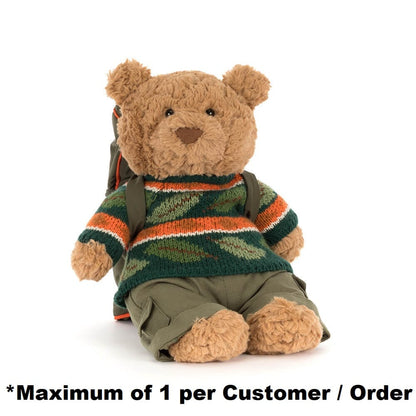 Jellycat Plush Bears Bartholomew Bear Hiking