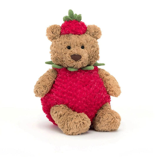 Jellycat Plush Bears Default Bartholomew Bear Strawberry