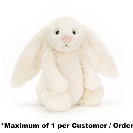 Jellycat Plush Bunnies Bashful Bunny Cream (Medium)