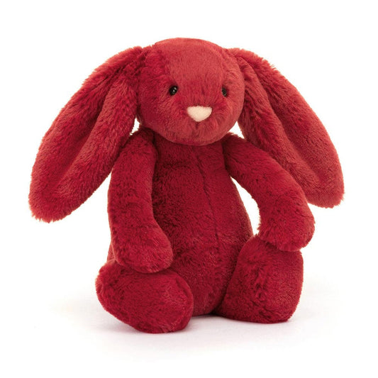 Jellycat Plush Bunnies Default Bashful Bunny Cranberry (Small) (XMAS)