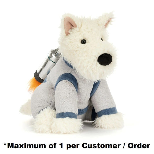 Jellycat Plush Dogs Munro Scottie Dog Space Outfit