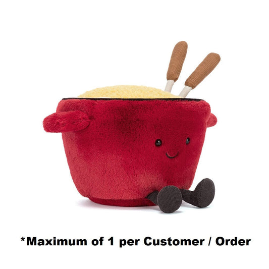 Jellycat Plush Food Amuseables Cheese Fondue