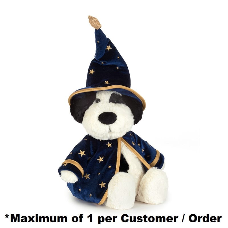Jellycat Plush Halloween Rufferty Puppy Wizard