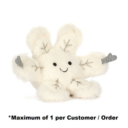 Jellycat Plush Holiday Amuseables Snowflake