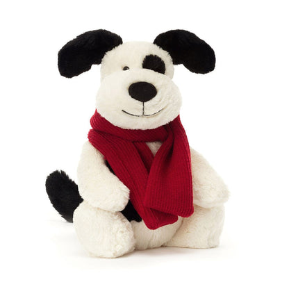 Jellycat Plush Holiday Default Bashful Winter Puppy