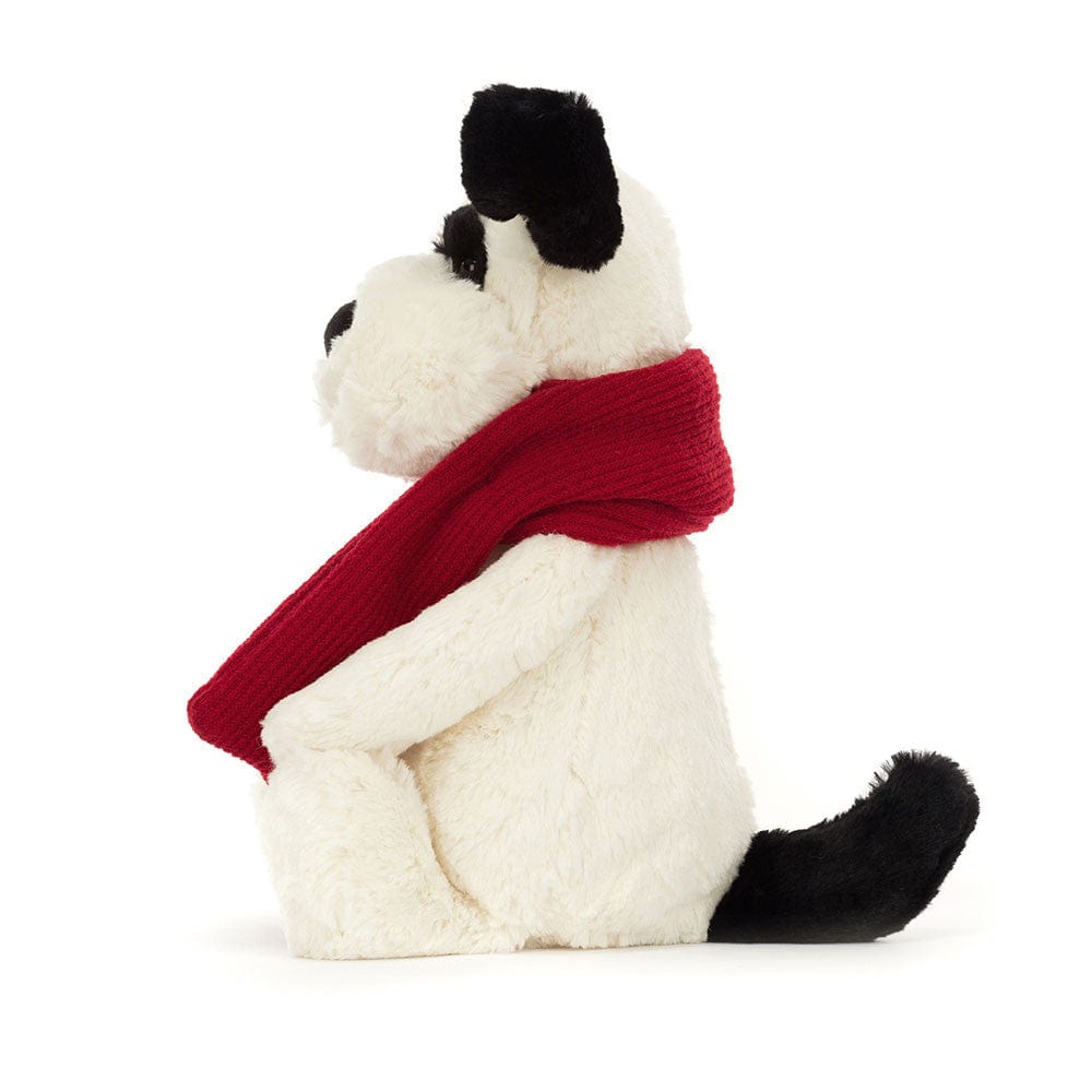 Jellycat Plush Holiday Default Bashful Winter Puppy