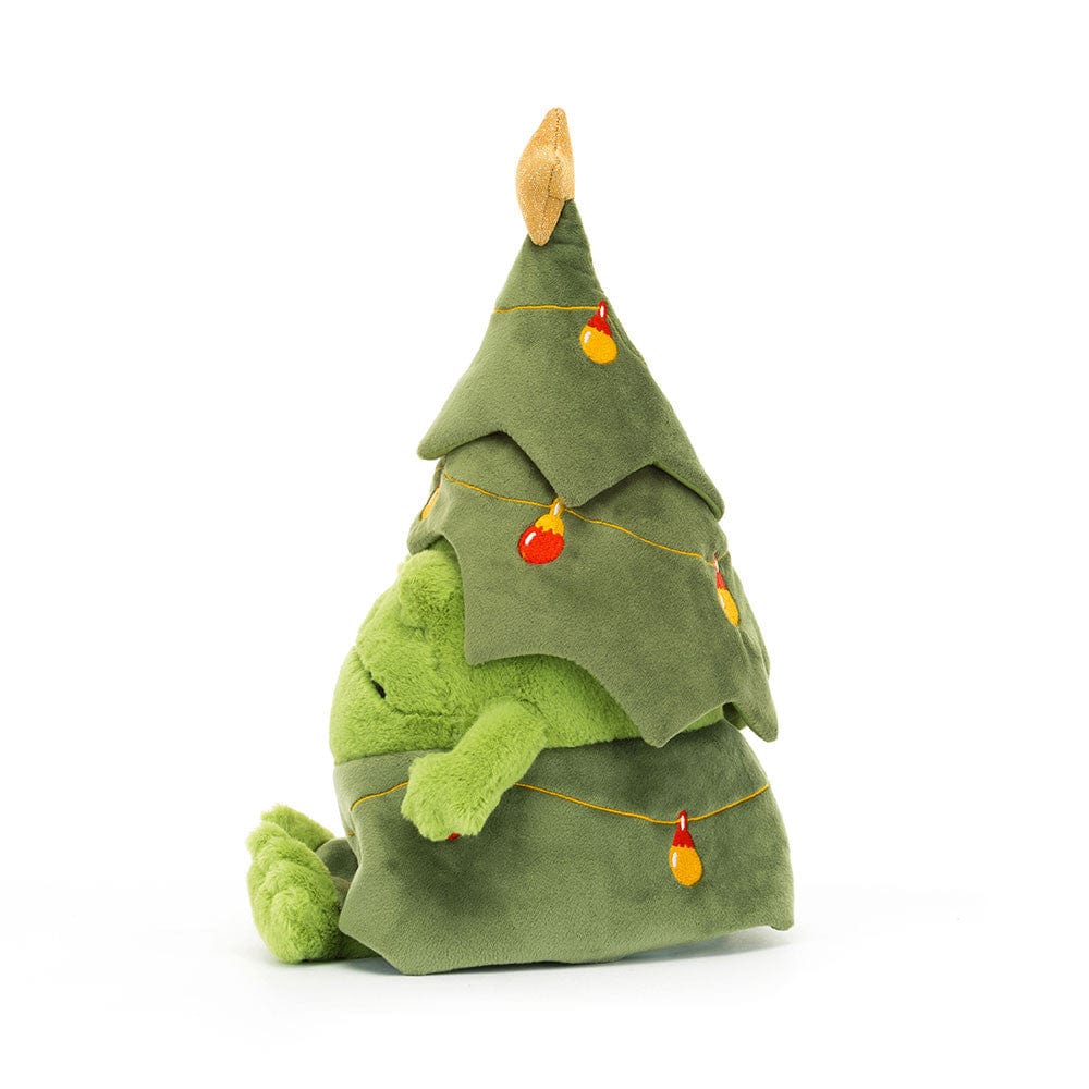 Jellycat Plush Holiday Default Christmas Tree Ricky Rain Frog