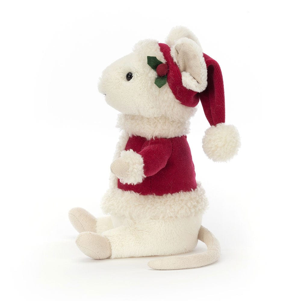 Jellycat Plush Holiday Merry Mouse