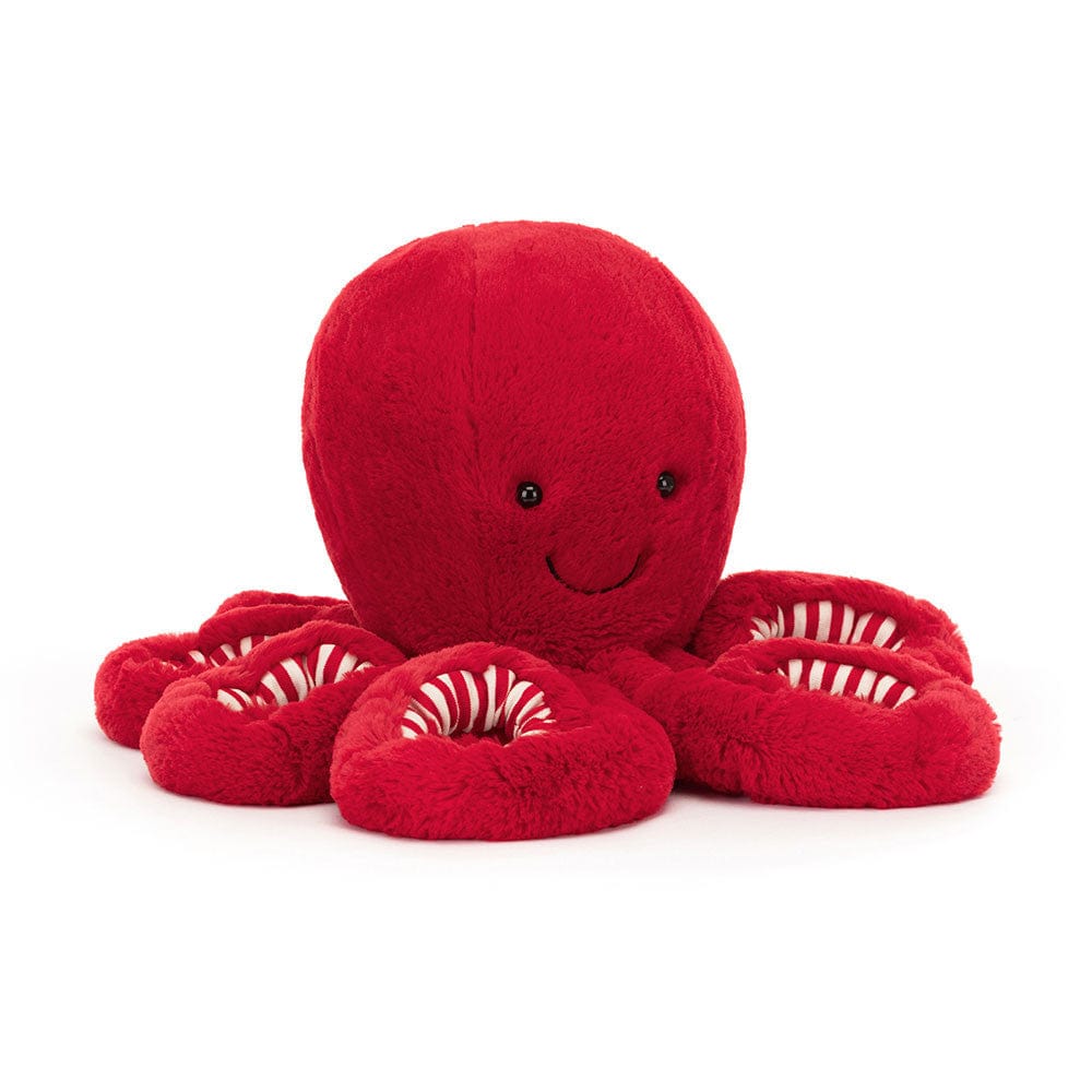 Jellycat Plush Ocean & Water Life Default Cranberry Octopus (Large)