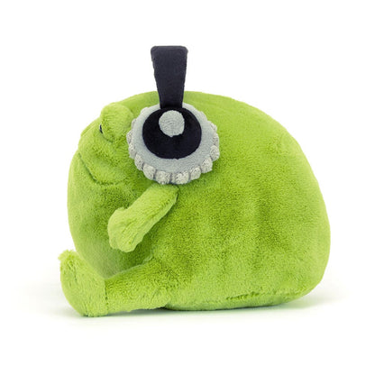 Jellycat Plush Ocean & Water Life Default Ricky Rain Frog Headphones