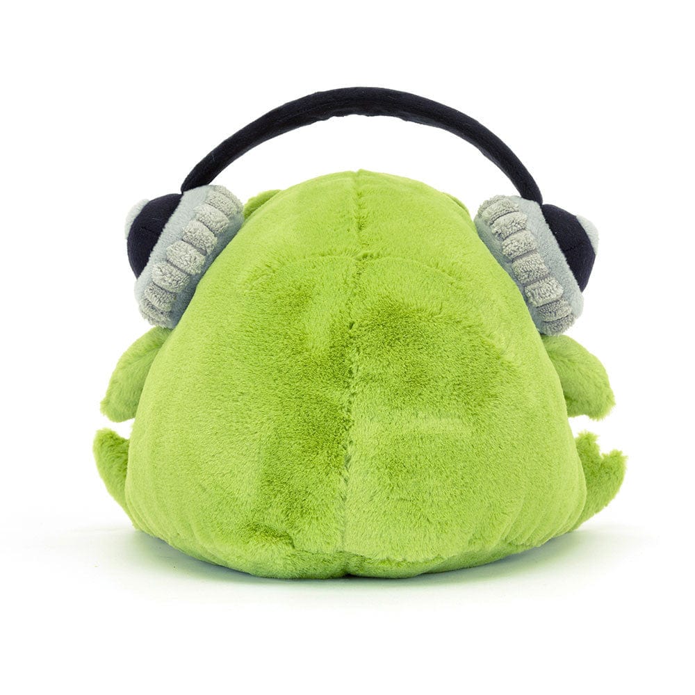 Jellycat Plush Ocean & Water Life Default Ricky Rain Frog Headphones