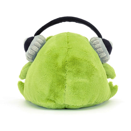 Jellycat Plush Ocean & Water Life Default Ricky Rain Frog Headphones