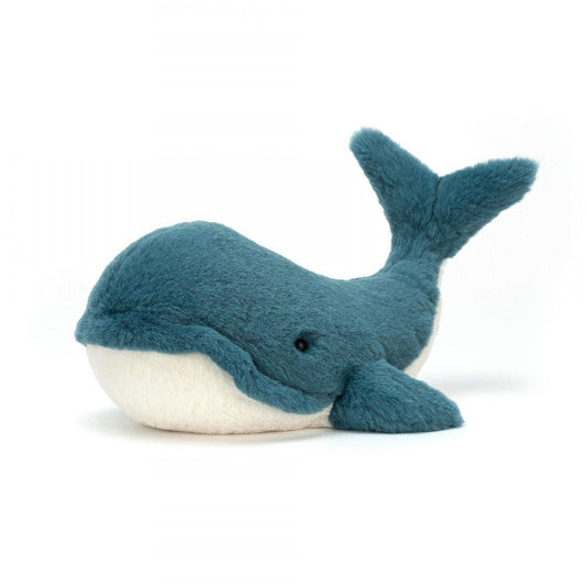 Jellycat Plush Ocean & Water Life Wally Whale (Medium)