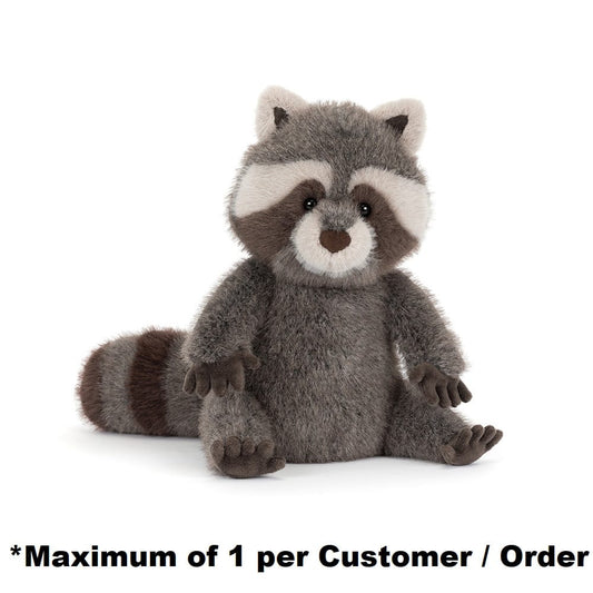 Jellycat Plush Woodland Trixiwoo Raccoon
