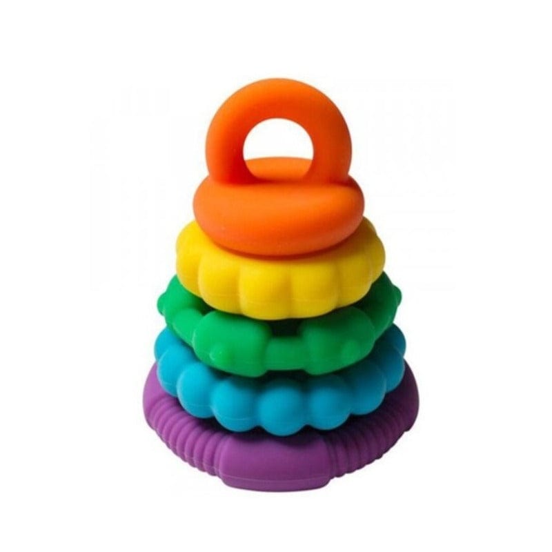 Jellystone Design Rattles & Teethers Default Rainbow Stacker & Teether
