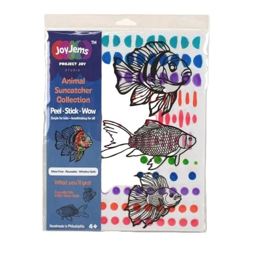 JoyJems Sticker Activity Sets JoyJems - Fish Friends Suncatcher Kit