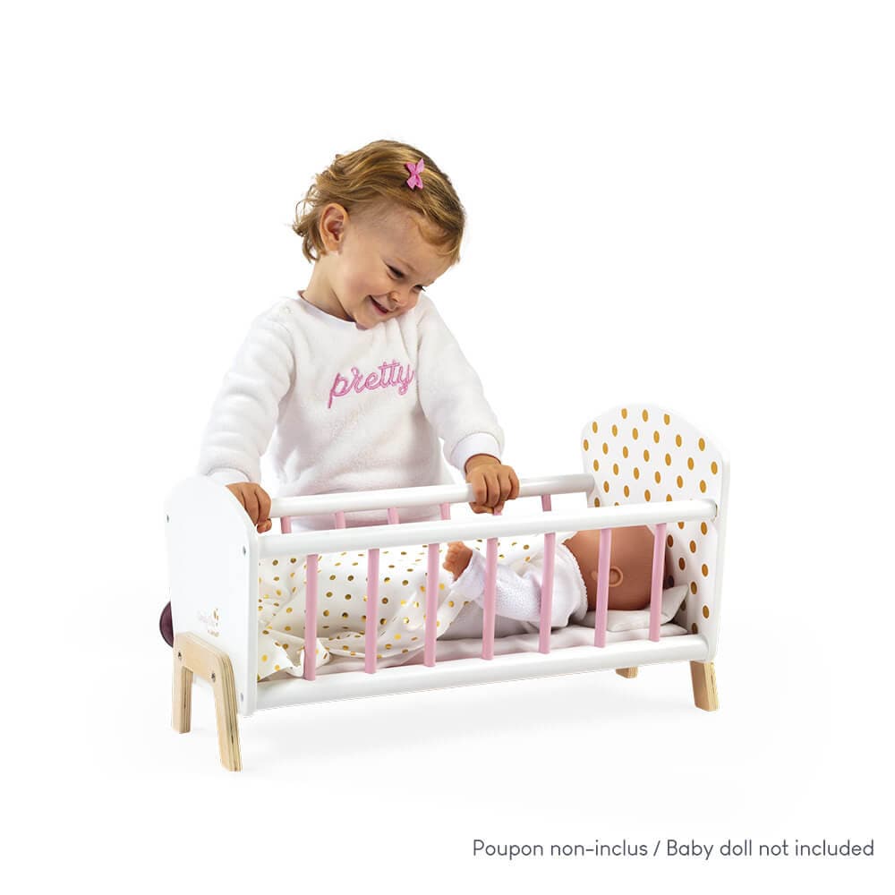 Juratoy Candy Chic Doll Bed (*CHECK WIEGHT / BOX)