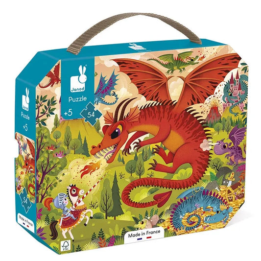 Juratoy Floor Puzzles Default Kingdom of Dragons 54 Piece Puzzle