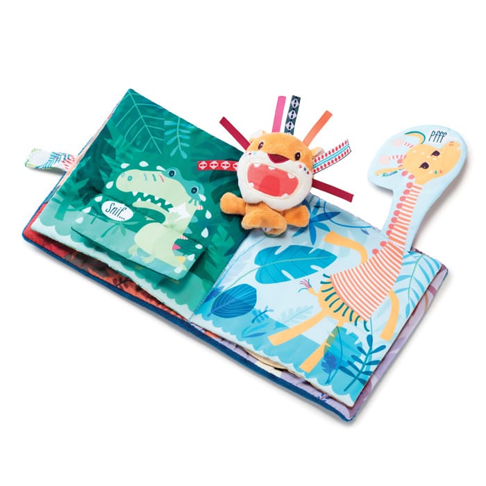 Juratoy Infant Sensory Toys Jack Roars! Activity Book