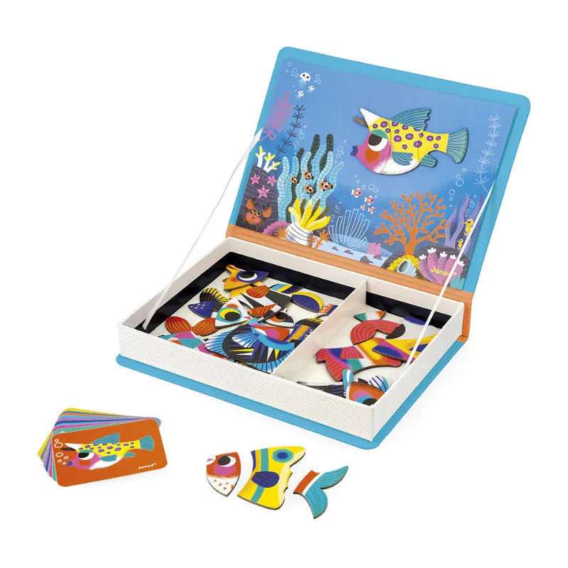 Juratoy Magnetic Activity Set Magneti'book - Tropical Fish
