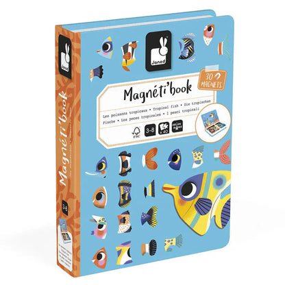 Juratoy Magnetic Activity Set Magneti'book - Tropical Fish