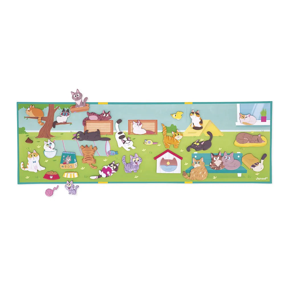 Juratoy Magnetic Activity Set Magneti'Stories - Cats