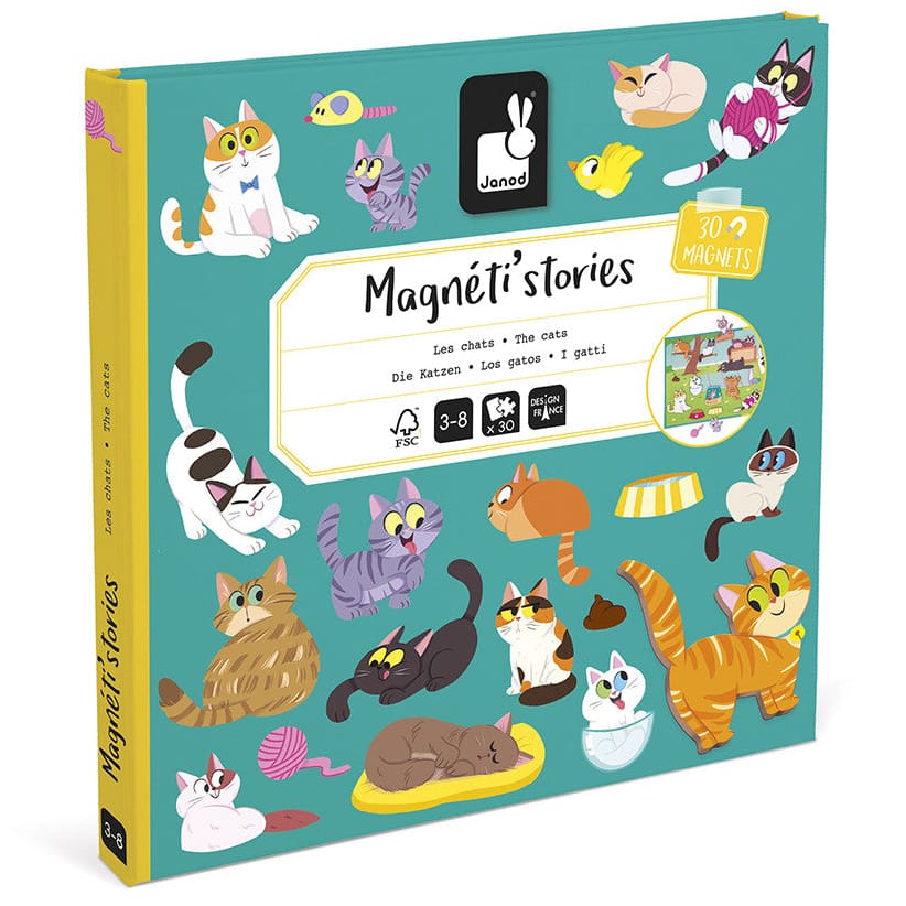 Juratoy Magnetic Activity Set Magneti'Stories - Cats