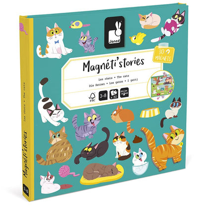 Juratoy Magnetic Activity Set Magneti'Stories - Cats