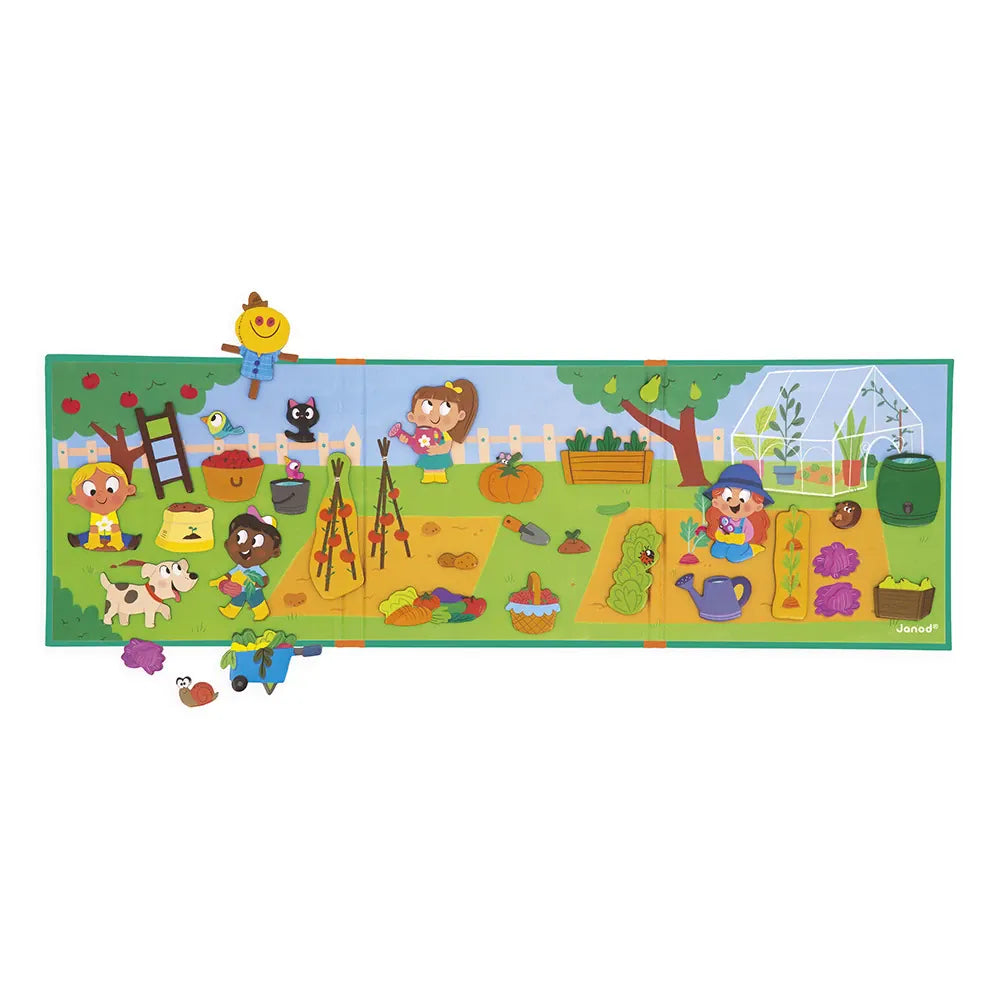 Juratoy Magnetic Activity Set Magneti'Stories - The Vegetable Garden