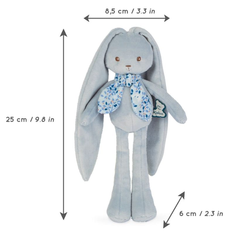 Juratoy Plush Bunnies Lapinoo Rabbit - Blue