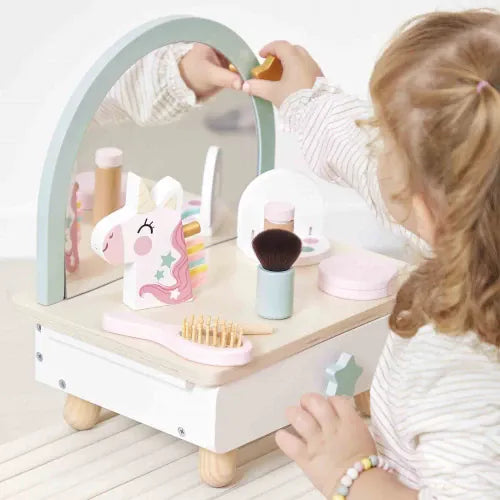 Juratoy Pretend Play Unicorn Dressing Table